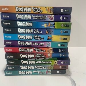 Dog Man Book Series Collection - Lot of 11 Books
